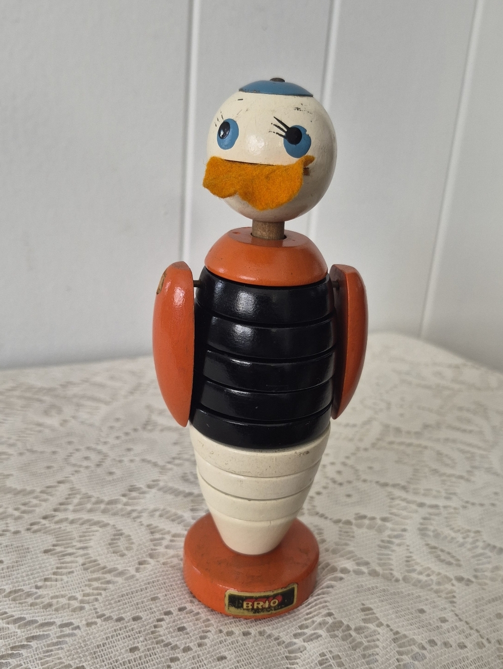 Vintage BRIO Duck Stacking Toy